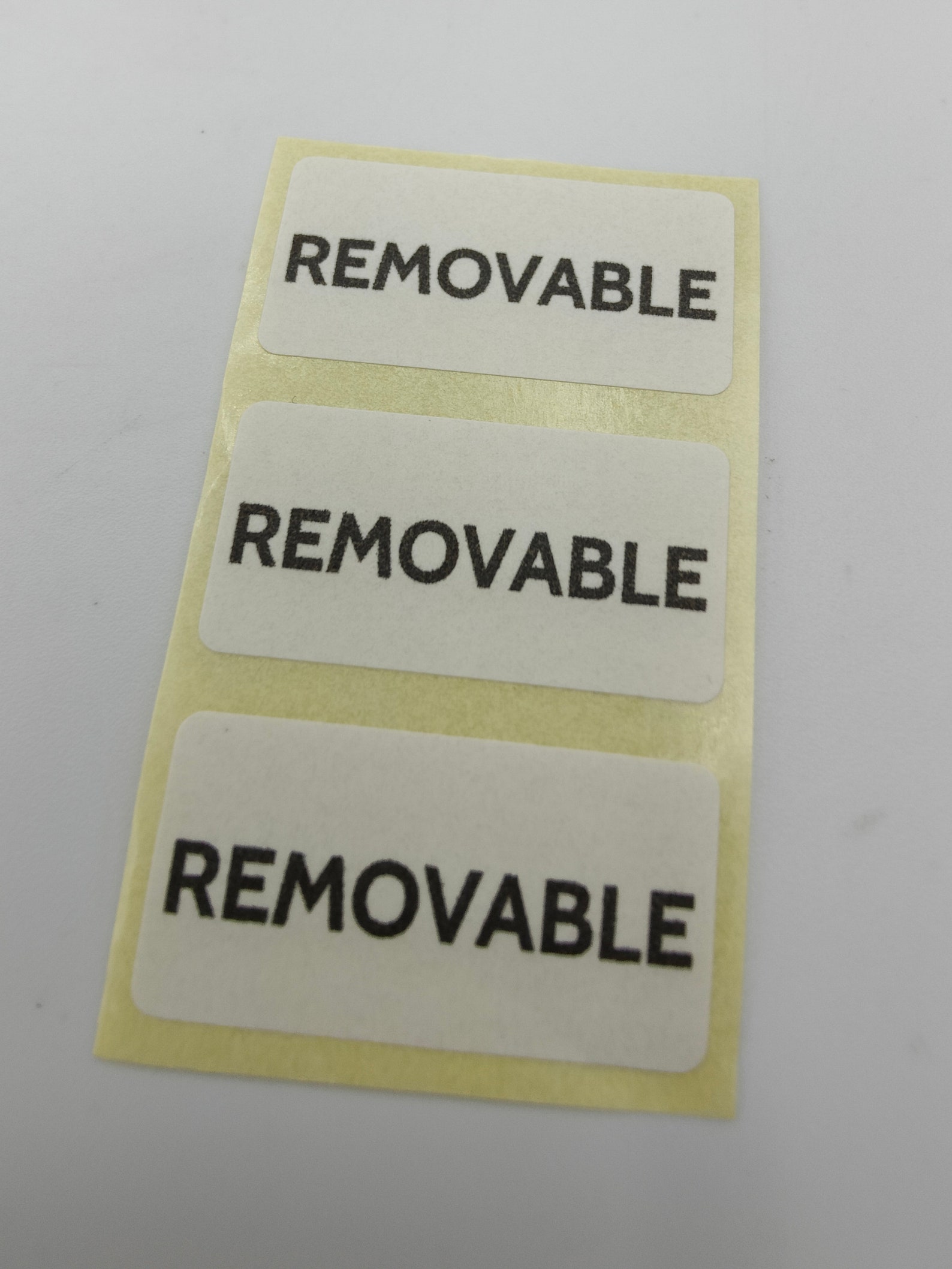 Buy 100 X Removable Eco Friendly Card Clasps, Low Tack Adhesion, Card ...