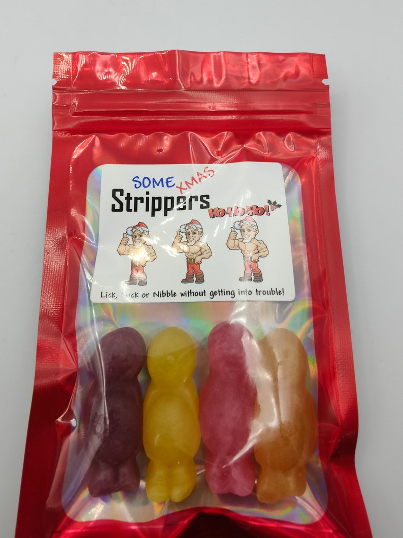 Some Xmas Strippers, Jelly Babies, Police, Party Gifts, Favors, Favours, Wedding Favors, Party Gifts, Celebration, Saucy Sweets, Xmas Party Bild 4