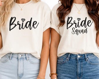 Bruid SVG, Bruidsteam SVG, Vrijgezellenfeest PNG, T-shirt ontwerpbestand, Sublimatie, Diamant, Team Bruid, Bruidsmeisje, Bruiloft, Digitale download