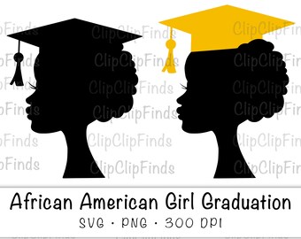 Download Afro Graduation Svg Etsy