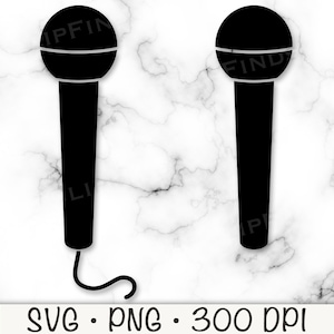 Micrófono SVG, Micrófono PNG, Silueta de micrófono, Karaoke, Música, Canto, Colorido, Descarga digital