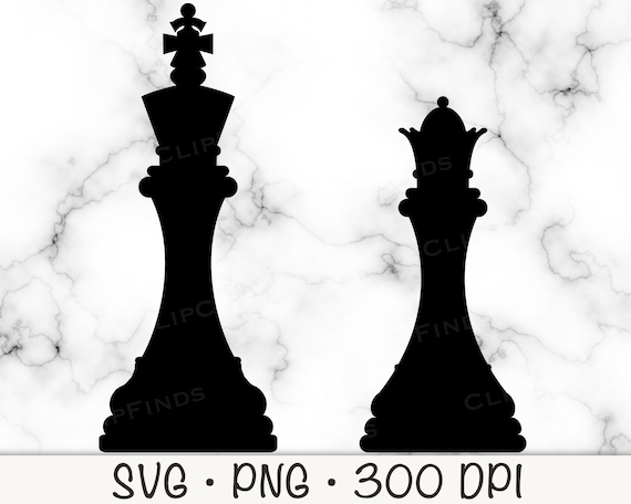 King Queen - Black And White - Chess Wallpaper Download