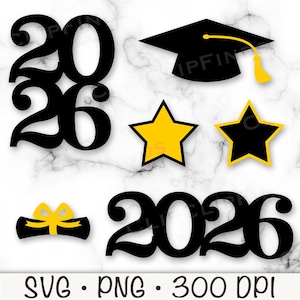 2026 afstuderen SVG, afstudeerpet, afstudeercertificaat diploma, taart cupcake topper, middelpunt bundelpakket, instant digitale download