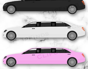 schwarze Limo, rosafarbene Limo, weiße Limo, digitale Datei, digitale Datei, digitale Datei, digitale Datei, digitale Datei