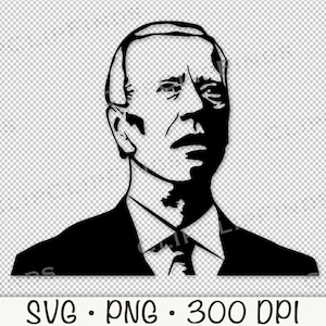 Joe Biden SVG, Biden PNG, Lustiges Biden, Verwirrtes Biden Gesicht, Sublimation, digitaler Download