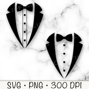 Smoking SVG, Sposo SVG, Cravatta PNG, Matrimonio, Addio al celibato, Portatore dell'anello, File di design per maglietta, Sublimazione, Vettore, Papillon, Download digitale