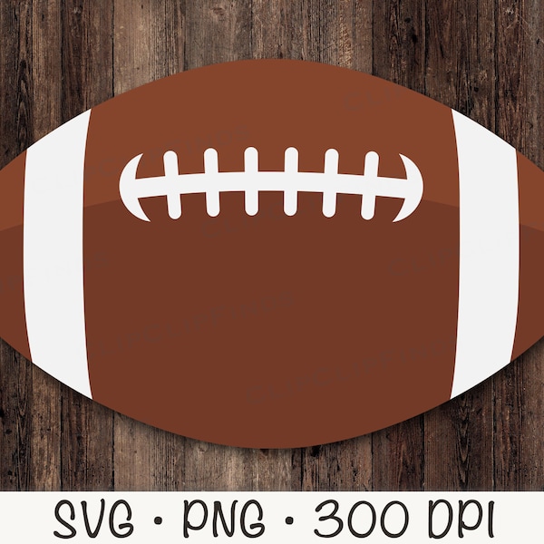 Football Clipart, Football SVG, Football PNG, American Football, Instant Digital Download