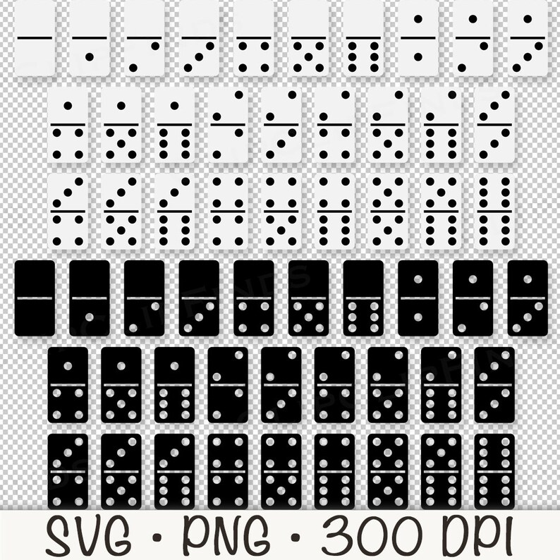 Dominoes SVG, Dominoes Clipart, Dominoes PNG, Dominoes Graphics ...