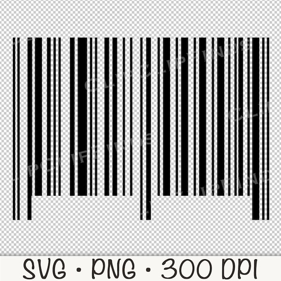 Barcode SVG, Barcode PNG, Barcode Scan, Vector Sublimation, Name