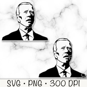 Joe Biden SVG, Biden PNG, Funny Biden, Confused Biden Face, Sublimation, President, Digital Download