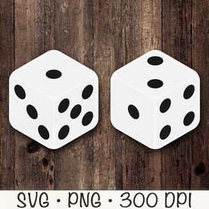 Würfel SVG, Würfel PNG, Würfel Clip Art, Würfeln, Spiel, digitaler Download