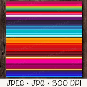 Serape Sublimationshintergrund Hand gezeichnetes Grafikdesign Digitale Tapete JPEG Sofortiger Download
