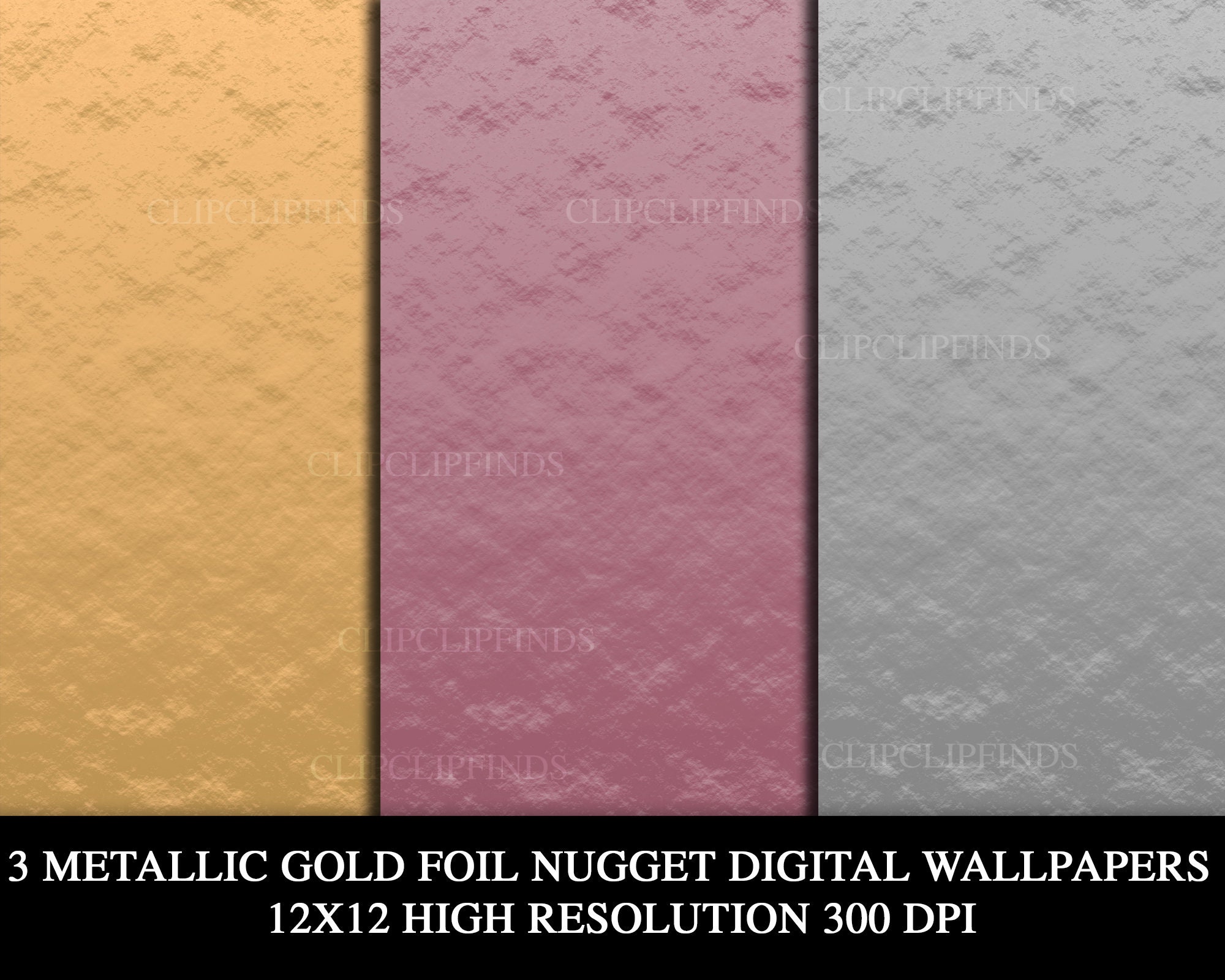 Metallic Gold Nugget Digital Background Wallpaper in Gold | Etsy