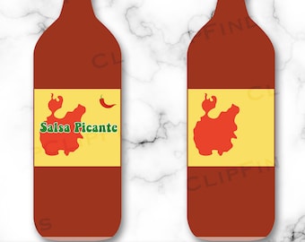 Salsa Picante SVG, Salsa Picante PNG, Salsa Picante Clip Art, Salsa Picante Mexicana, Salsa Picante, Salsa Picante Clipart, Valiente, Mamá, Descarga Digital