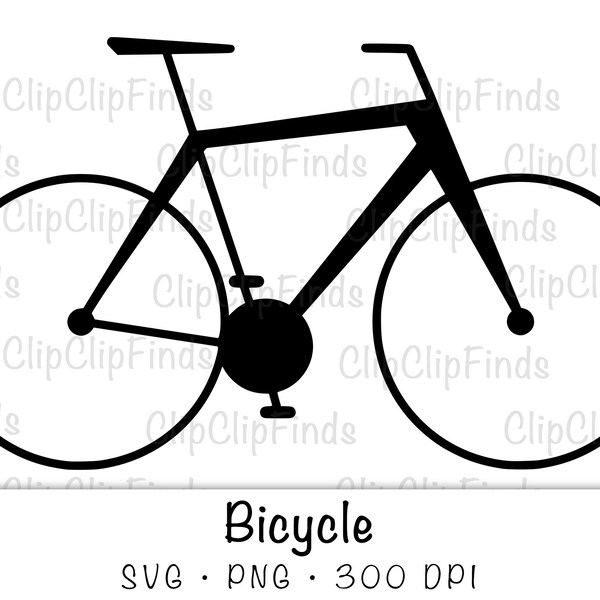Bicycle Clip Art Etsy UK