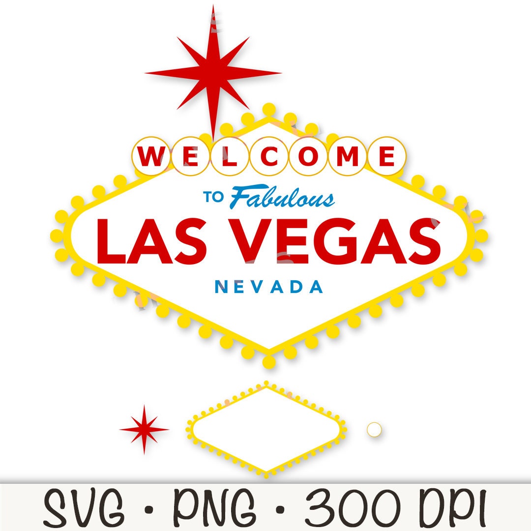 Letrero de Las Vegas SVG, Letrero de Las Vegas en blanco PNG, Hazlo tú  mismo, Descarga digital - Etsy México, image size:1080x1080