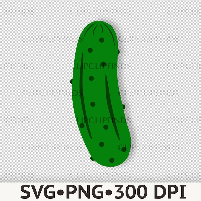 Pickle SVG, Pickle PNG, Pickle Clipart, Dill Pickle, Vector, Digital ...