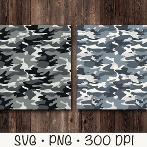 Grijze camouflage digitale achtergrondbehang, SVG, PNG, direct downloaden