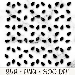Wassermelonensamen SVG, Wassermelonensamen Muster PNG, Obstsamen, Overlay, Hintergrund, digitaler Download