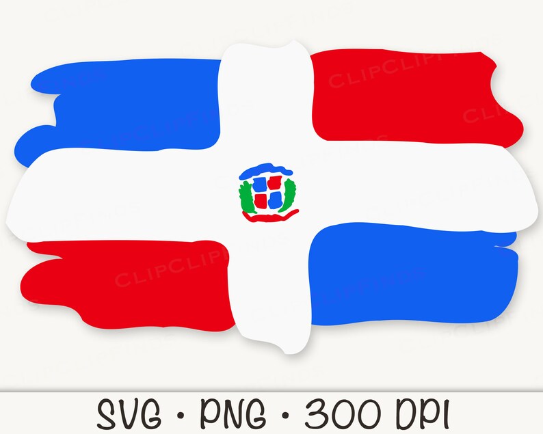 Bandera de República Dominicana dibujo SVG, archivo de corte vectorial ...