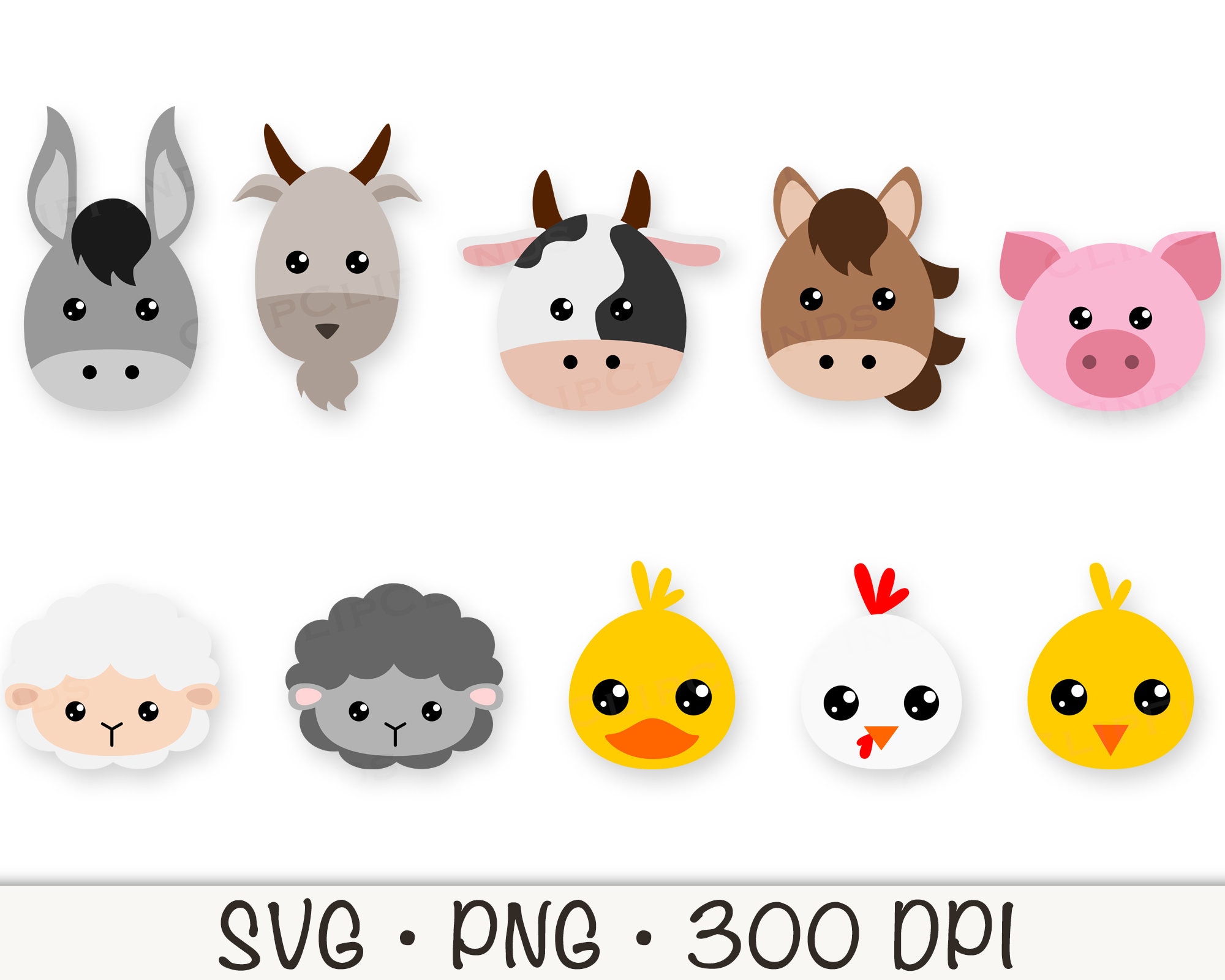 MYPRACS Set 5 Stampi In Silicone Animali Della Fattoria - Forme Per Cioccolato, Fondente E Pasta Di Zucchero - Maiale, Pecora, Cane, Recinto - 3