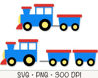 Train SVG, Train Clipart, Train PNG, Kid's Train, Choo Choo Train, Instant  Digital Download