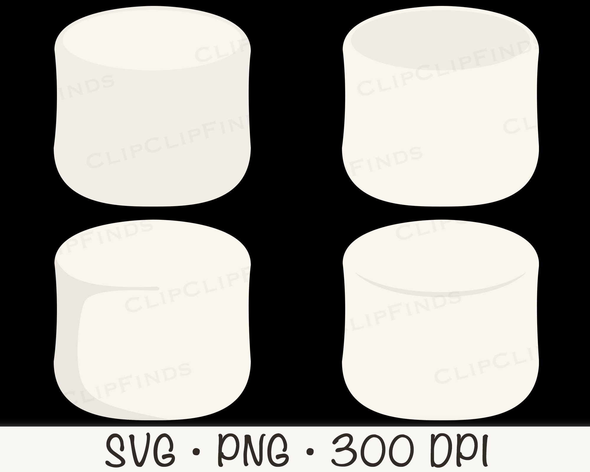 Free Printable Marshmallow Template Free Printable Marshmallow Template