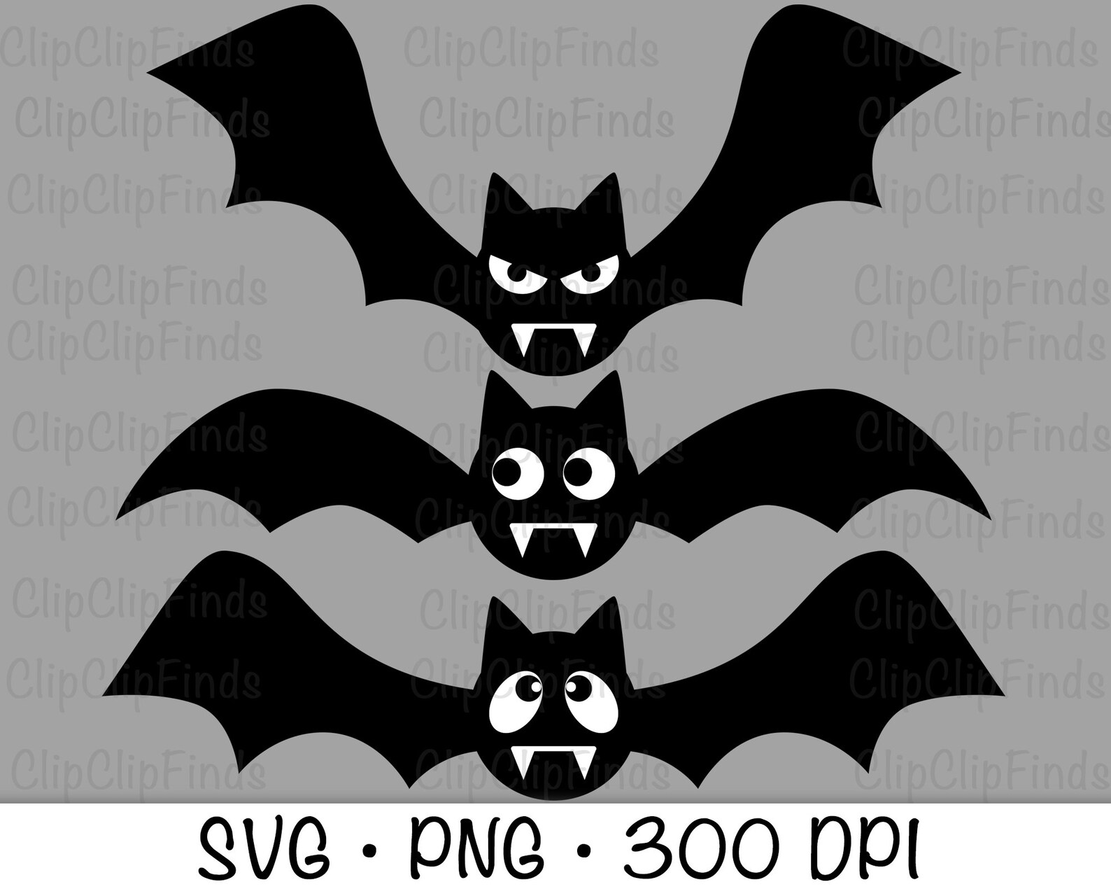 Flying Bats Cute Bats Bats With Faces Bats With Fangs Etsy