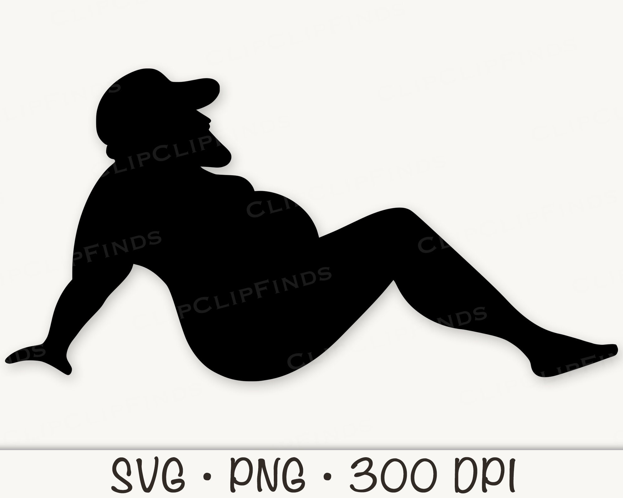 Dad Bod Father’s Day SVG Vector Cut File and PNG - Etsy