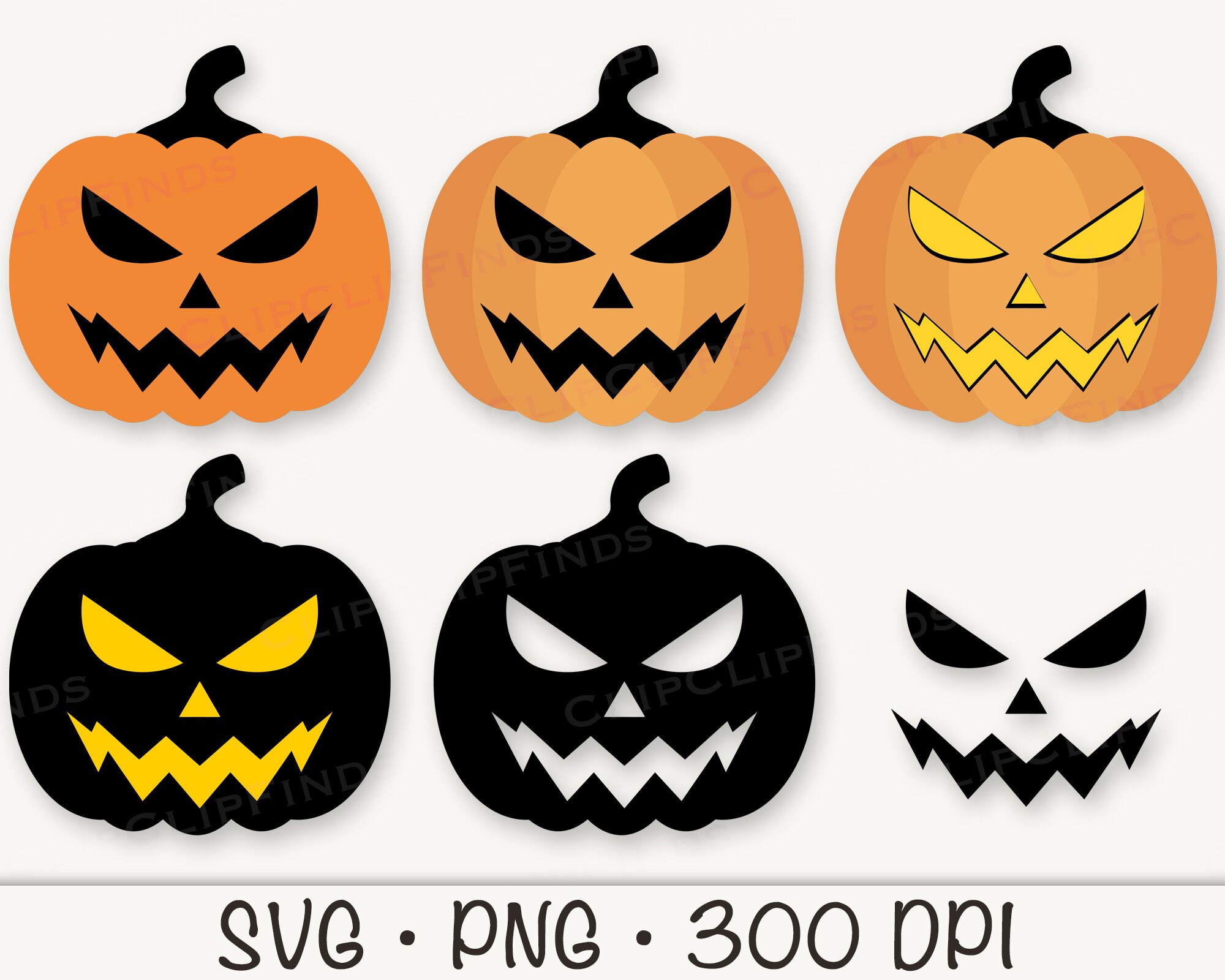 Halloween Town Svg Png, Pumpkin Face Svg, Spooky Season Svg