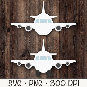 Avion SVG, avion PNG, avion Clip Art, téléchargement numérique instantané