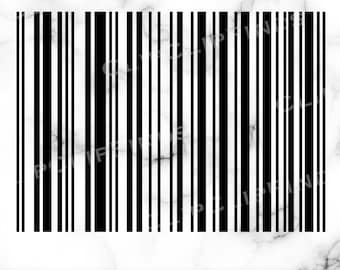 Code-barres SVG, code-barres PNG, numérisation de code-barres, sublimation vectorielle, code-barres ordinaire, téléchargement numérique