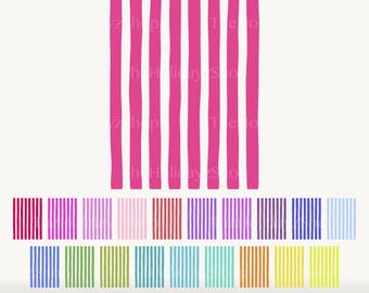 Stripes SVG, Stripes PNG, Wavy Stripes Bundle, Hand-Drawn Vertical Strips, Sublimation, T-Shirt Design, Summer Colors, Dopamine, Bright