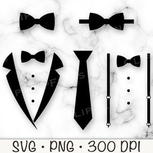 Smoking, strik, jarretel, stropdasbundel, smoking SVG, png, bruidegom, ringdrager, vrijgezel, bruiloft, T-shirtontwerpbestand, instant digitale download