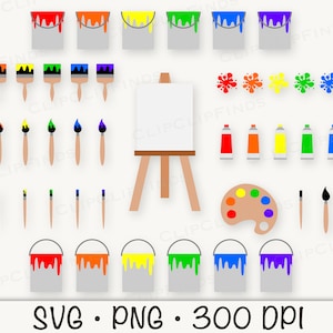 Acrylic Paint Pot Strips With Brush, 5ml Prefilled Paint Pots, Bulk  Prefilled Paint Strips, 5ml Paint Strips, Kids Paint, Acrylic Paint Set 