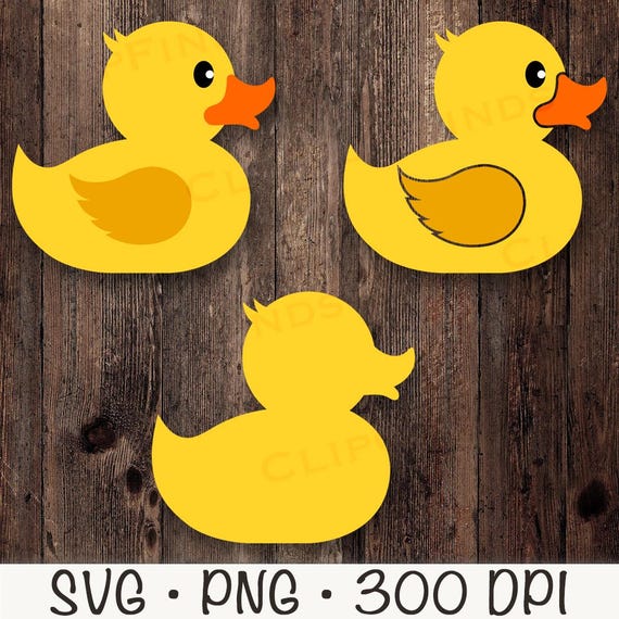 Rubber Duck SVG: Ducky Clipart, Baby Shower Theme (Digital Download)