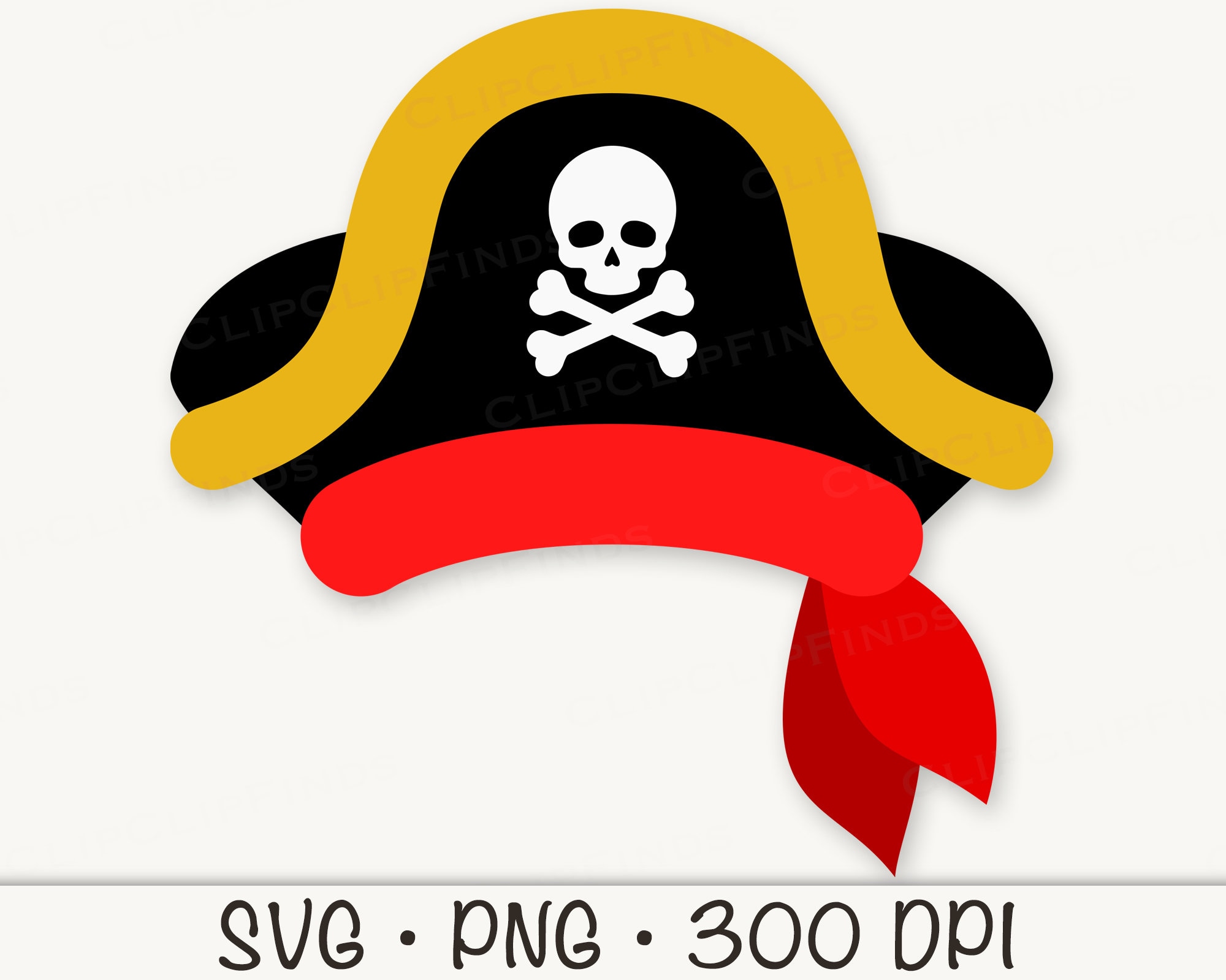 Pirate Hat SVG Pirate Hat PNG Cute Pirate Hat Kid s Pirate