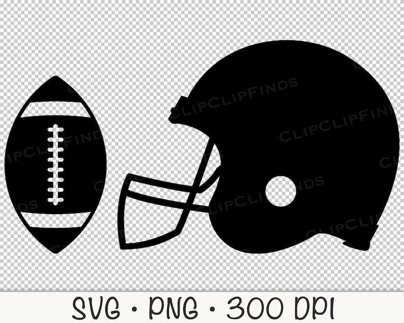 Football Helmet SVG Football SVG File Football Bundle PNG - Etsy