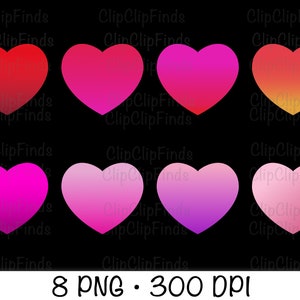 Glitter Heart Frames Clipart Digital Planner Stickers, Ombre Glitter Heart  Clipart, Rainbow Glitter Heart Stickers, Heart Frame Stickers Png 