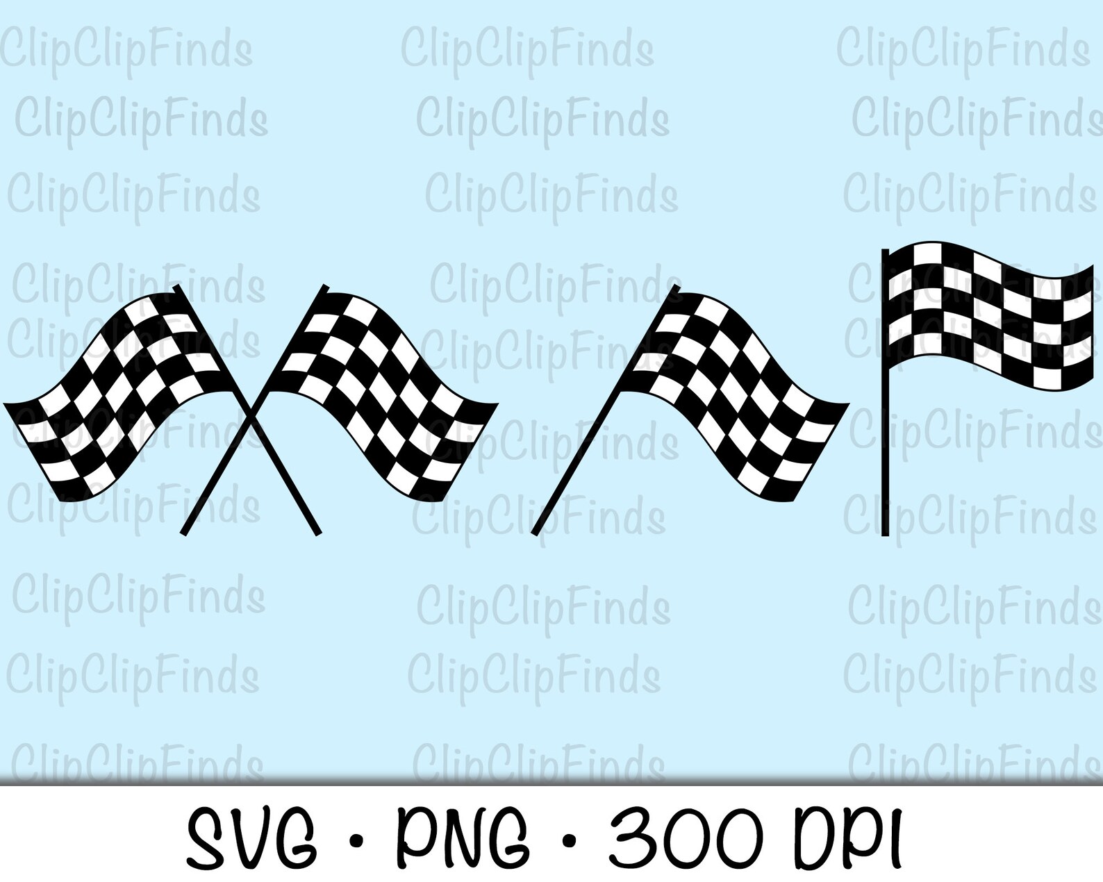 Race Car Flag Race Car Flag SVG Crossed Race Car Flag Race Etsy