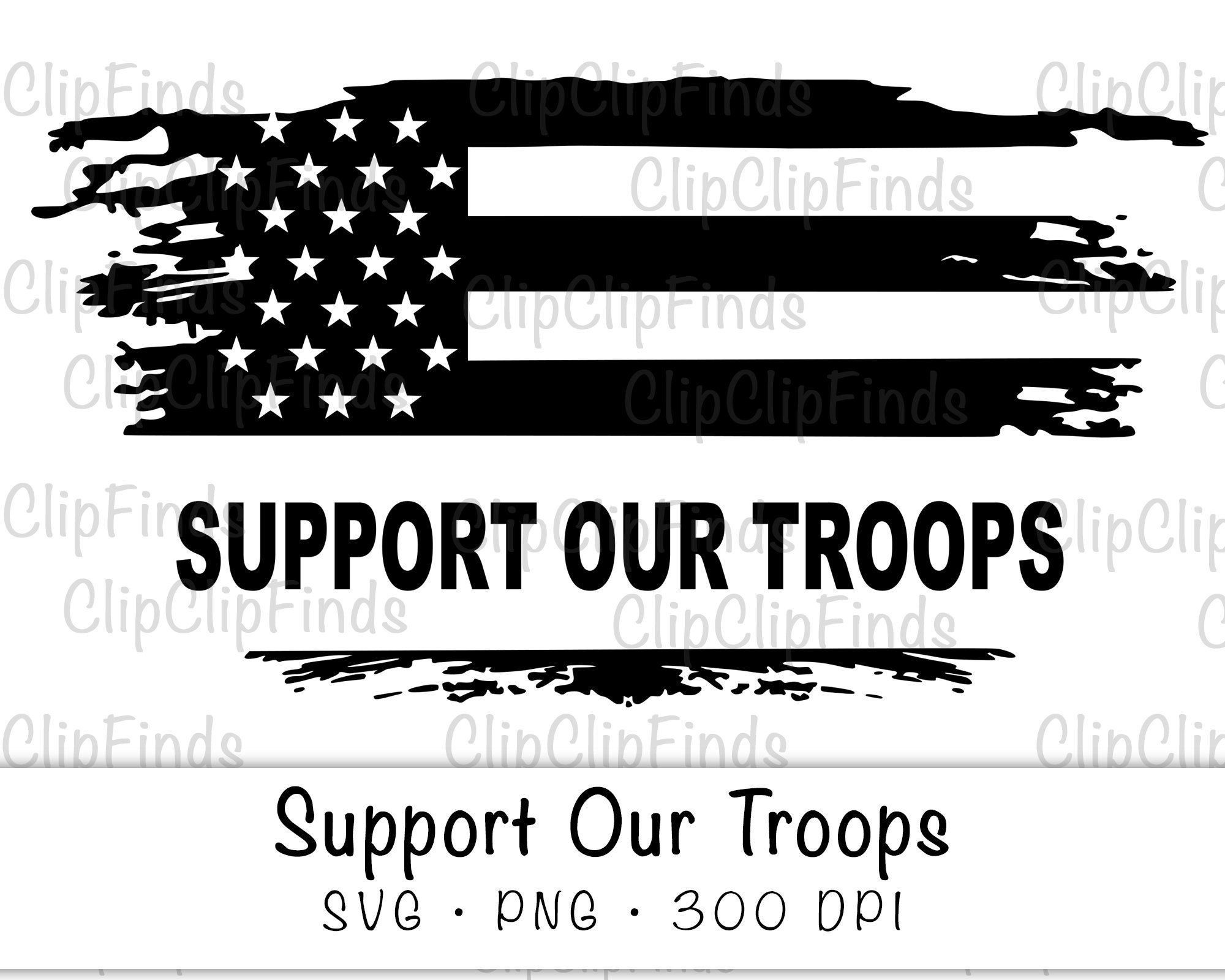 Clipart Support Our Troops