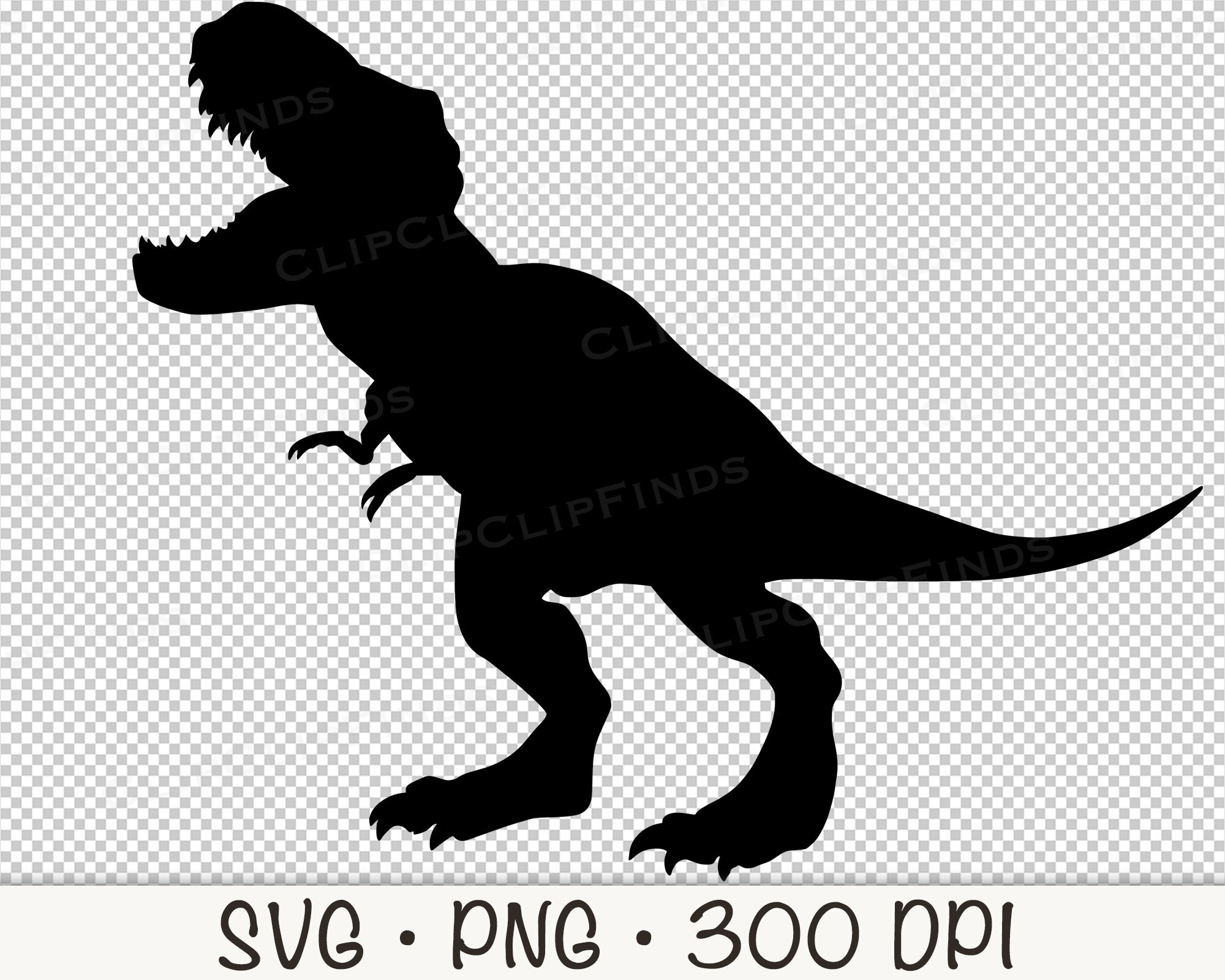 Tyrannosaurus Rex T-Rex Dinosaurier SVG Vektor geschnitten - Etsy.de
