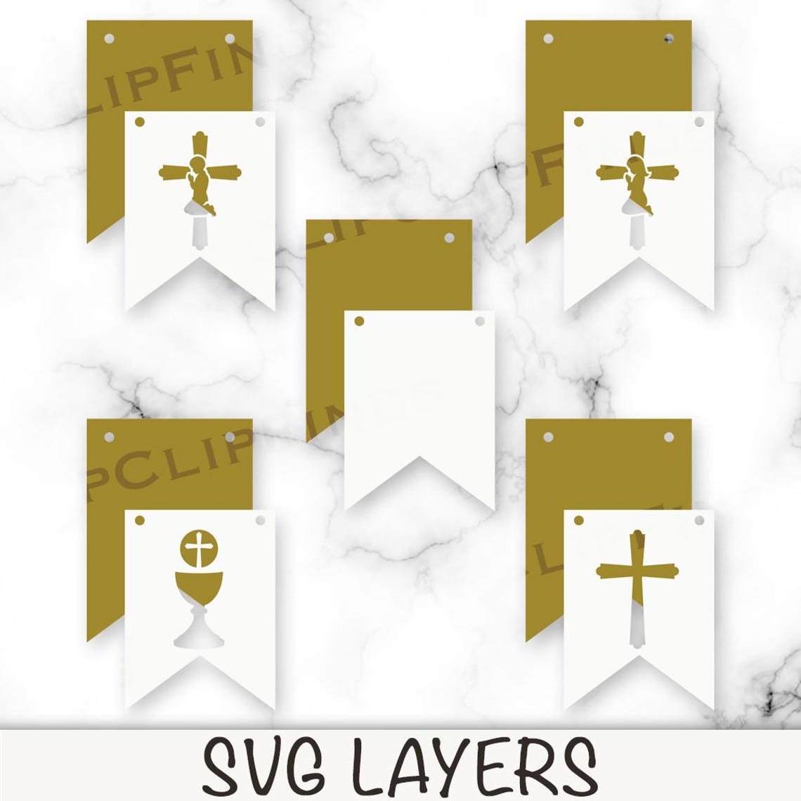 First Communion Bunting SVG, Confirmation Garland, PNG, Boy Praying ...
