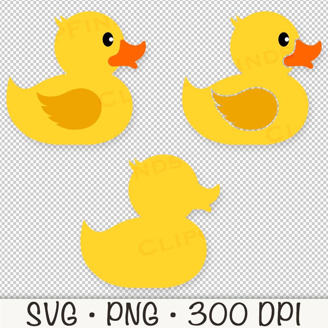 Rubber Duck SVG: Ducky Clipart, Baby Shower Theme (digital Download) - Etsy