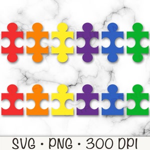 Puzzle SVG, PNG, puzzle unique pièce individuelle SVG, téléchargement numérique immédiat