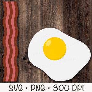 3D sunny side up eggs PNG, SVG