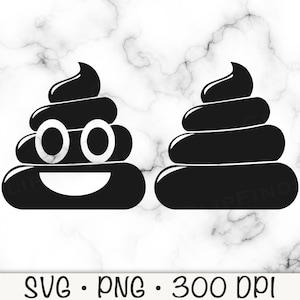 SVG kak, kak png, kak silhouet, lachende kak, toilet, potje, digitale download
