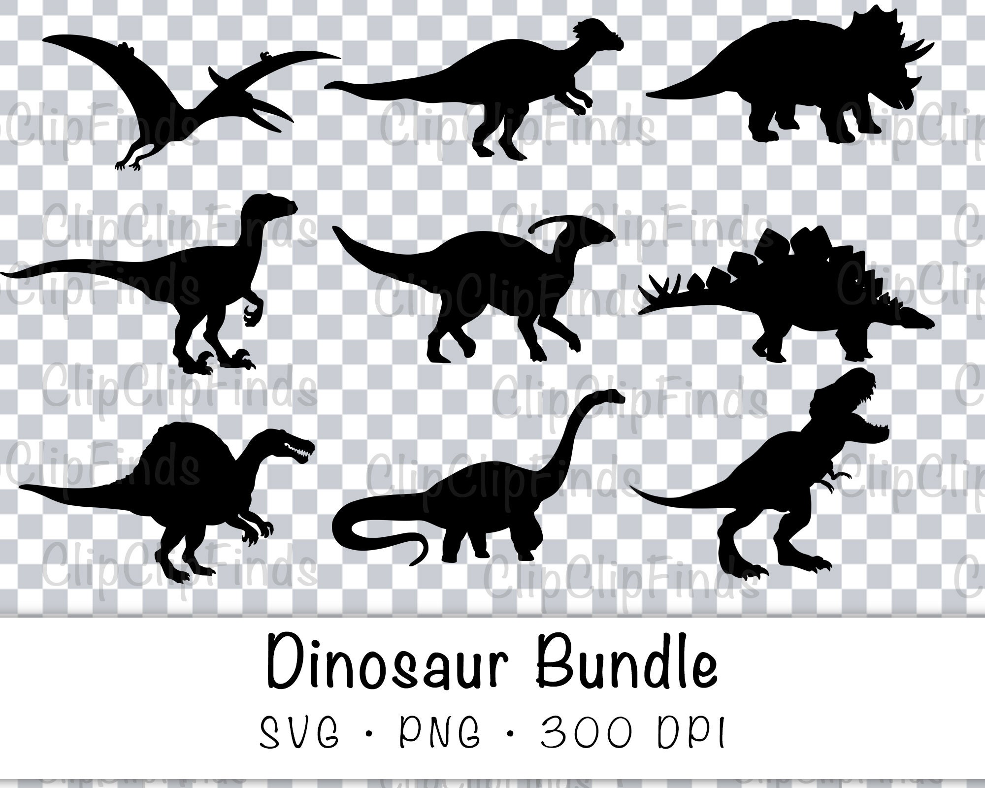 Dinosaur Pattern SVG