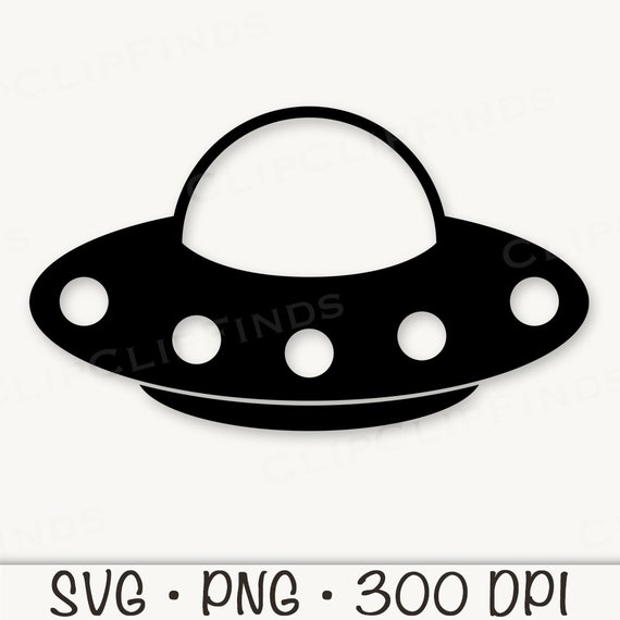 UFO SVG, Flying Saucer Png, Alien Spaceship SVG, Alien Png, Ufo