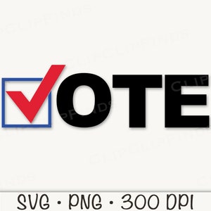 Votar SVG, Votar PNG, Marca de verificación en la casilla, Político, Elección, Republicano, Demócrata, Derechos Humanos, Cartas de Voto, Lindo, Descarga Digital